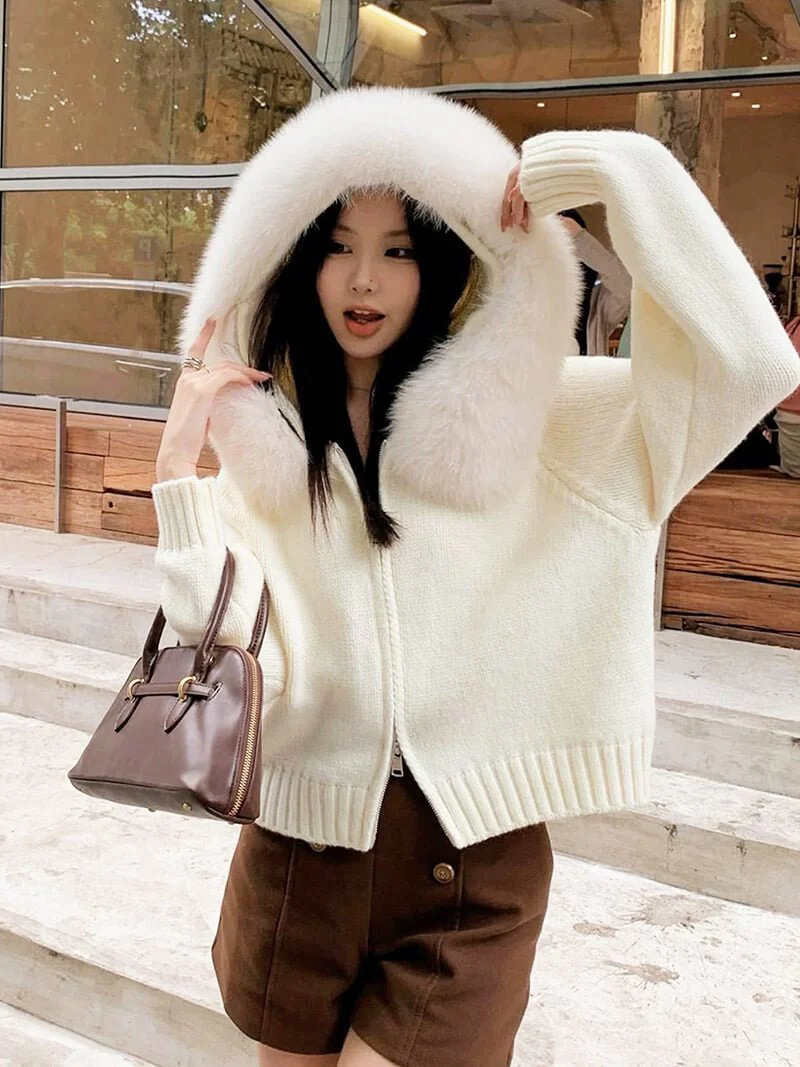 Alison faux fur Jacket - Image 12