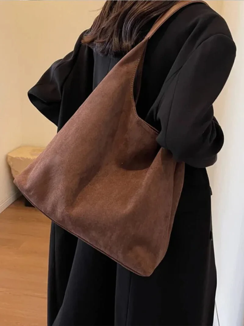 Jenna suede bag - Image 9